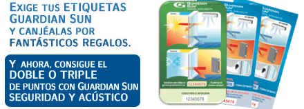 etiquetas, guardian sun, cristal inteligente, vidrio inteligente, control solar, bajo emisivo, aislamiento termico, aislamiento acustico