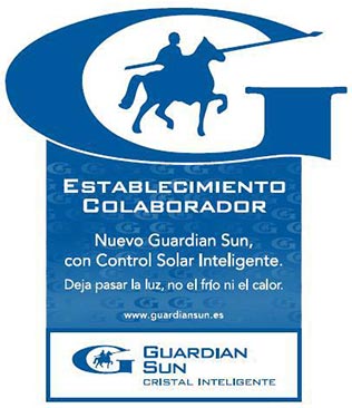 pegatina, colaborador, guardian sun, cristal inteligente, vidrio inteligente, control solar, bajo emisivo, aislamiento, termico, acustico