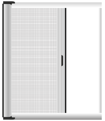 Mosquitera Enrollable Lateral DOBLE para Ventana