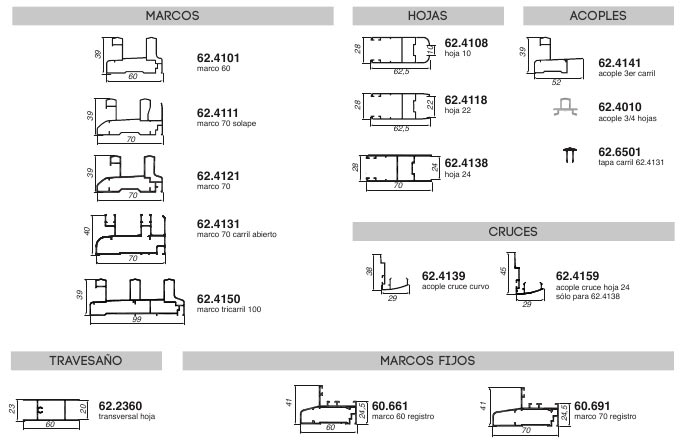 renova co, serie renova, correderas, renova co 60, co 60, barcelona, perfiles, aluminio, ventanas, balconeras, perfiles correderas, centro alum