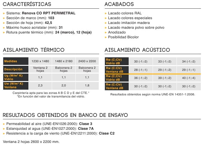 renova co elevable 100 rpt, elevable, co elevable 100 rpt, rpt, serie renova, correderas, barcelona, perfiles, aluminio, ventanas, balconeras