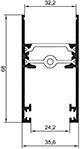 renova co rpt eficient, rpt, serie renova, correderas, barcelona, perfiles, aluminio, ventanas, balconeras, perfiles correderas, centro alum