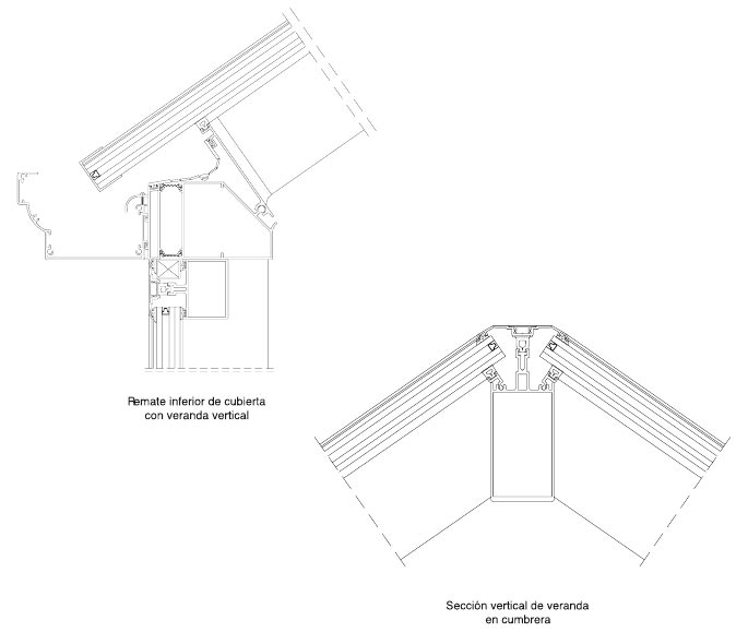 verandas, lucernarios, perfiles aluminio, serie renova, barcelona, perfiles, aluminio, perfiles veranda, sistemas renova, renova, centro alum